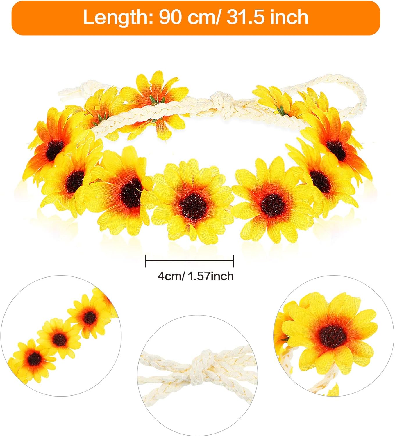 Hippie Accessories Set 60s 70s Bulk
