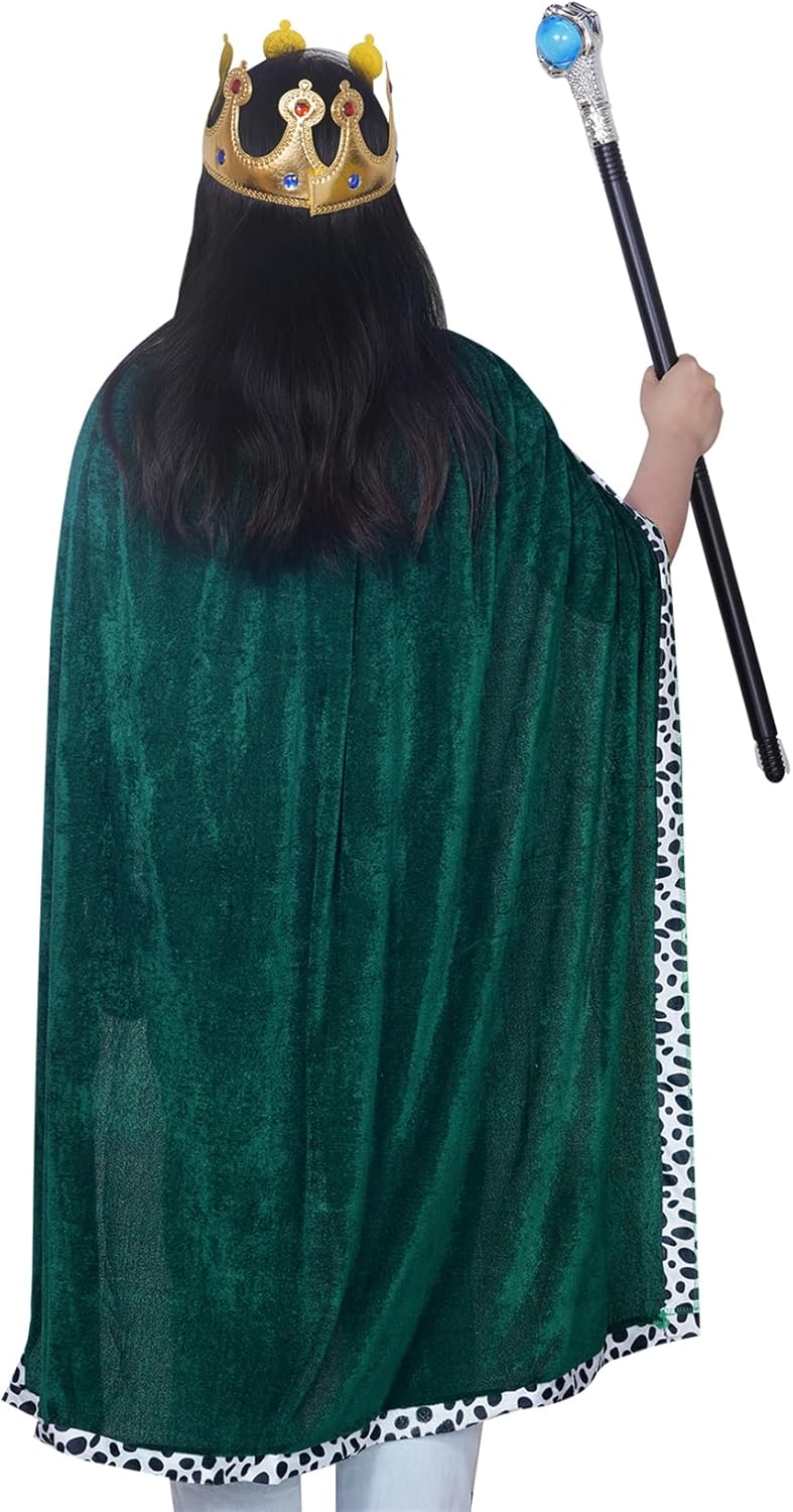 Medieval King and Queen Robe Costume