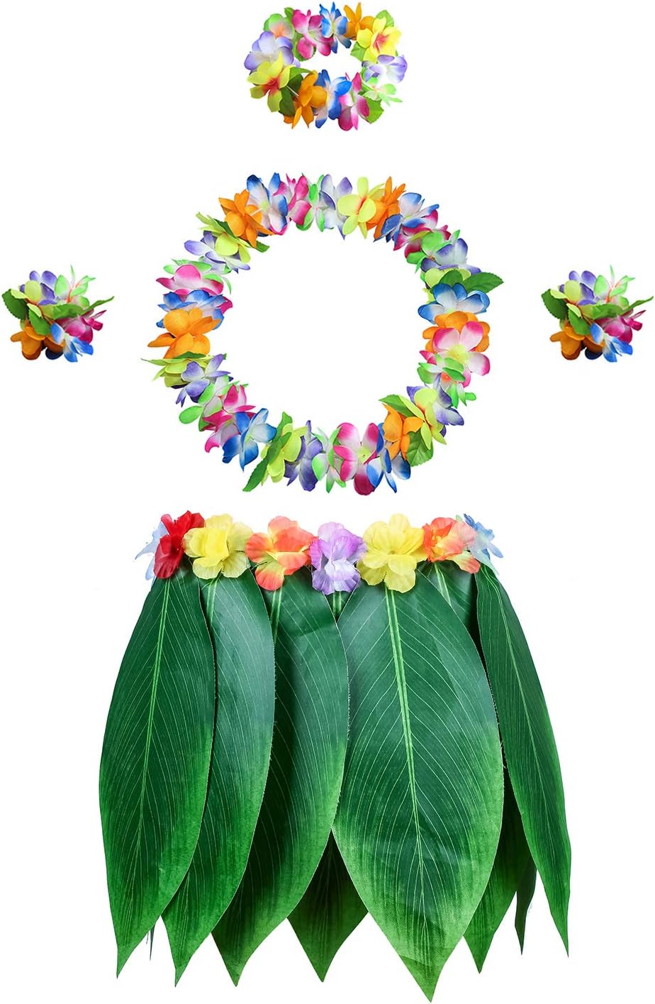 Hawaii Hibiscus Leis Set for Women