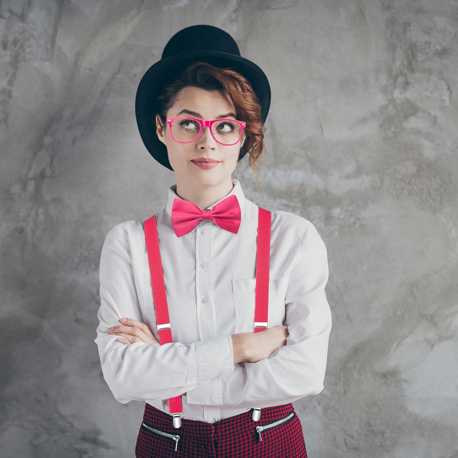 Stylish Suspenders Bow Ties Set for Boys Girls