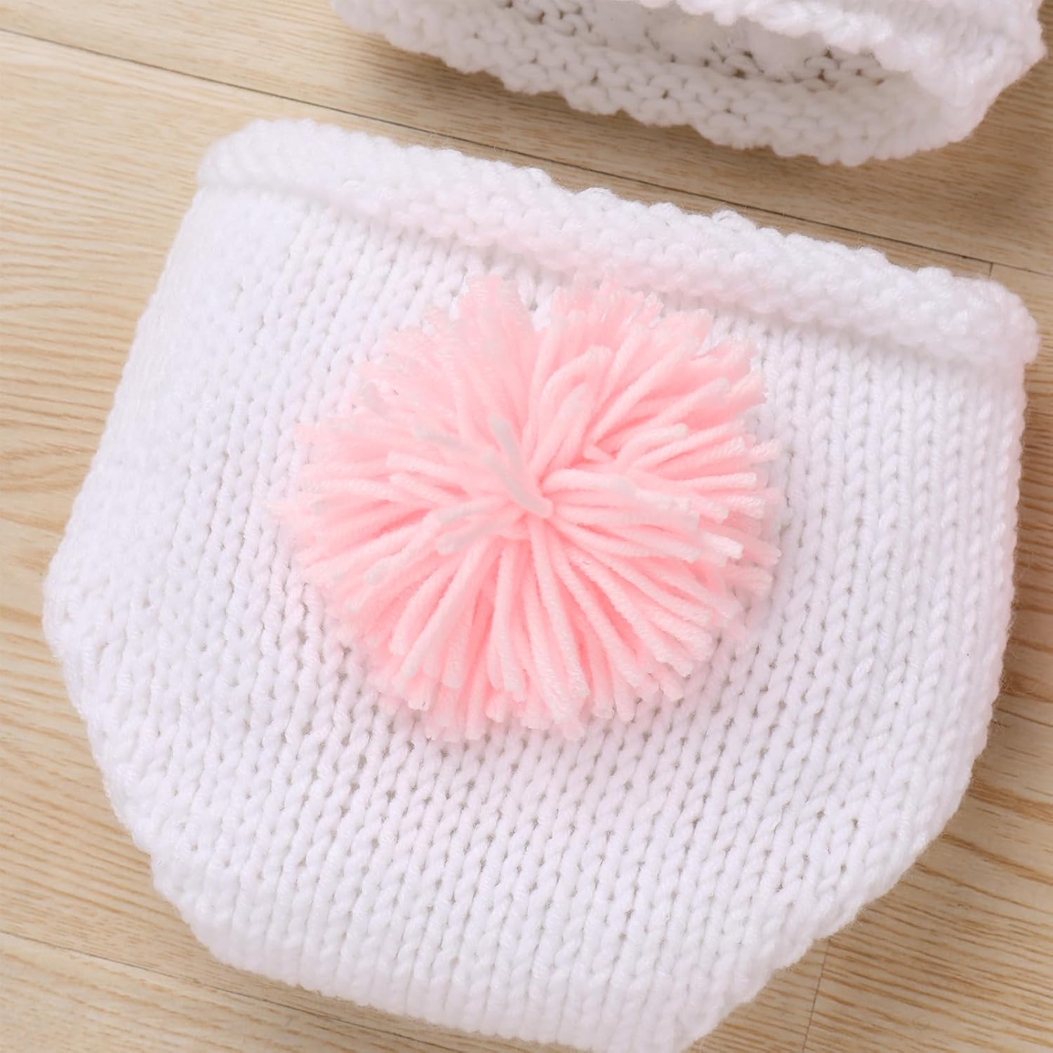 Easter Bunny Newborn Photography Set - crochet baby photoshoot costume for boys