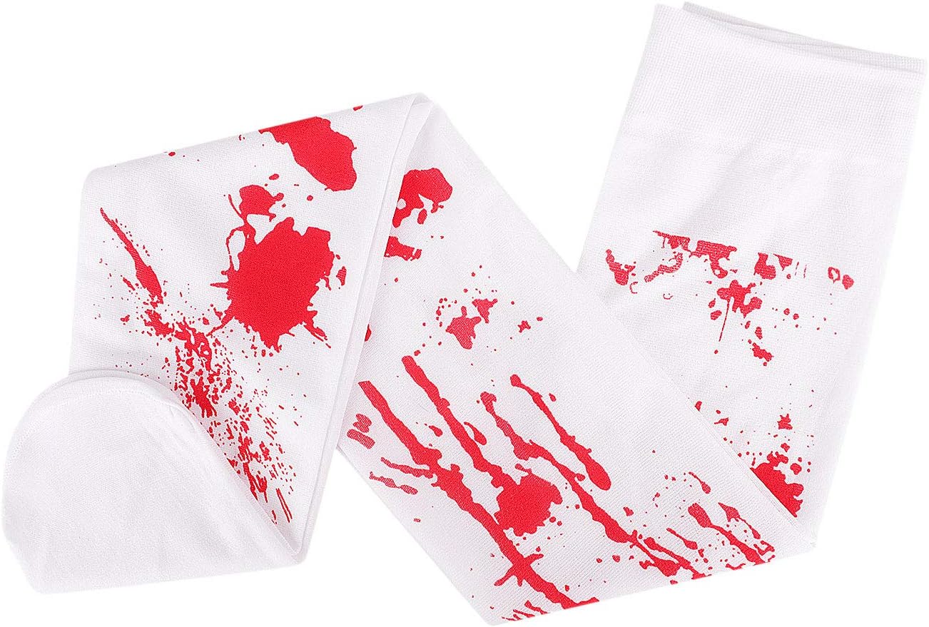 Gothic Halloween Over-the-Knee Socks Frighteningly Perfect