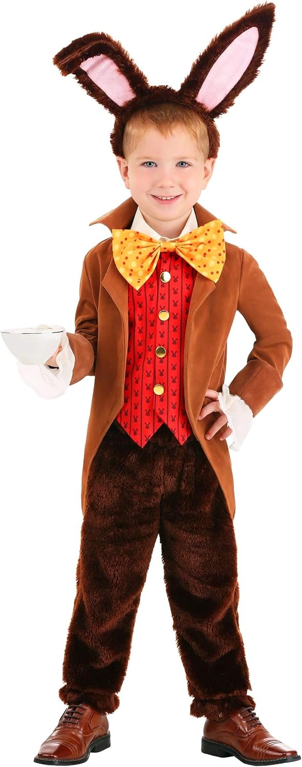 Fun Costumes Toddler Hare Dress Up - March Hare Costume for Kids