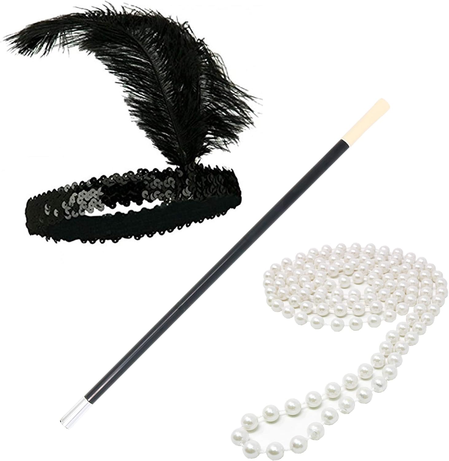 Skeleteen 1920s Flapper Accessory Set