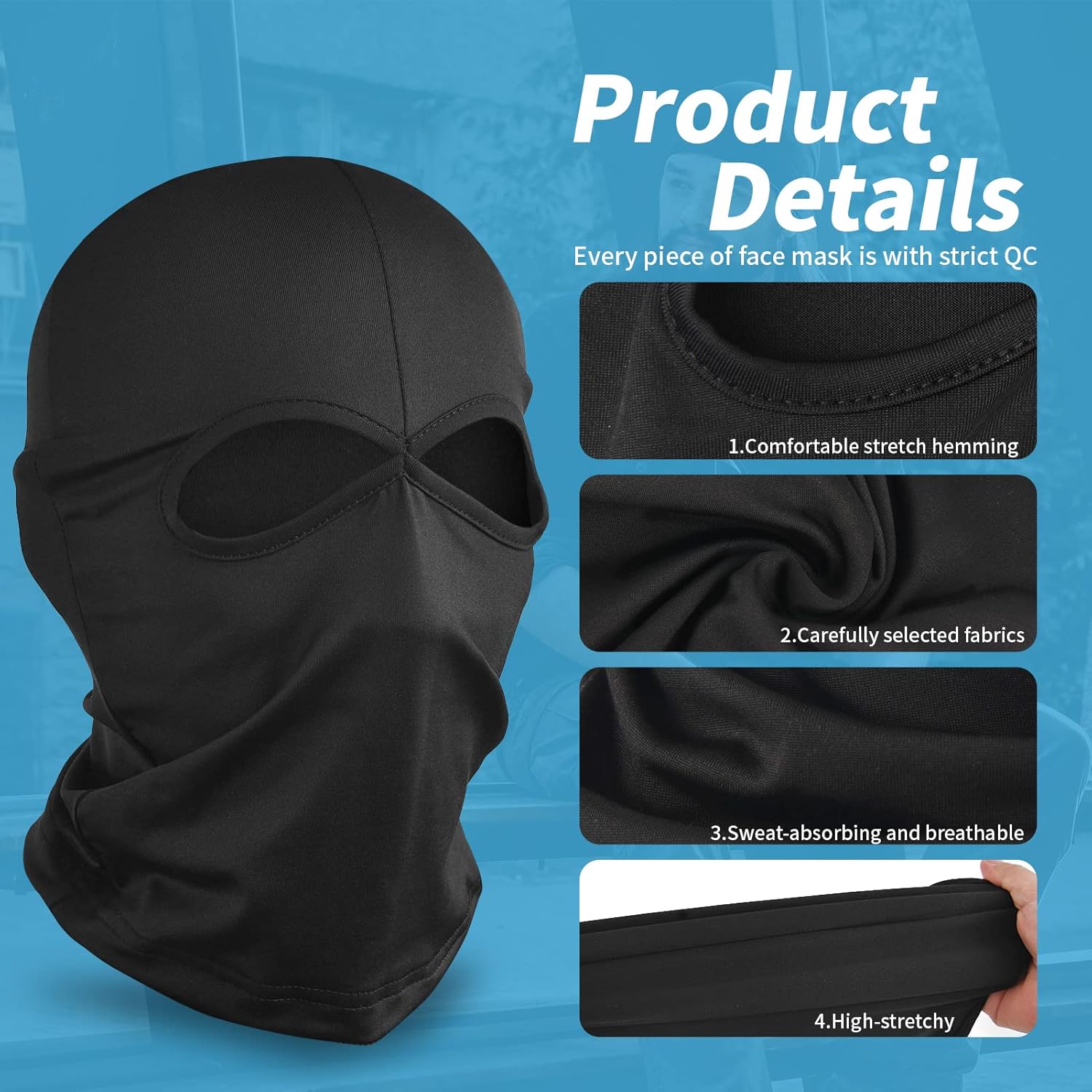 YESLIFE Ski Mask Balaclava for Kids Halloween Costume