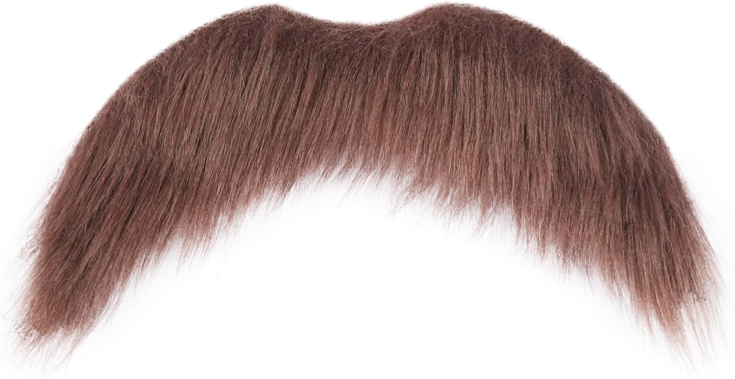 False Mustache Halloween Costume Self-Adhesive Fake Mustache for Men