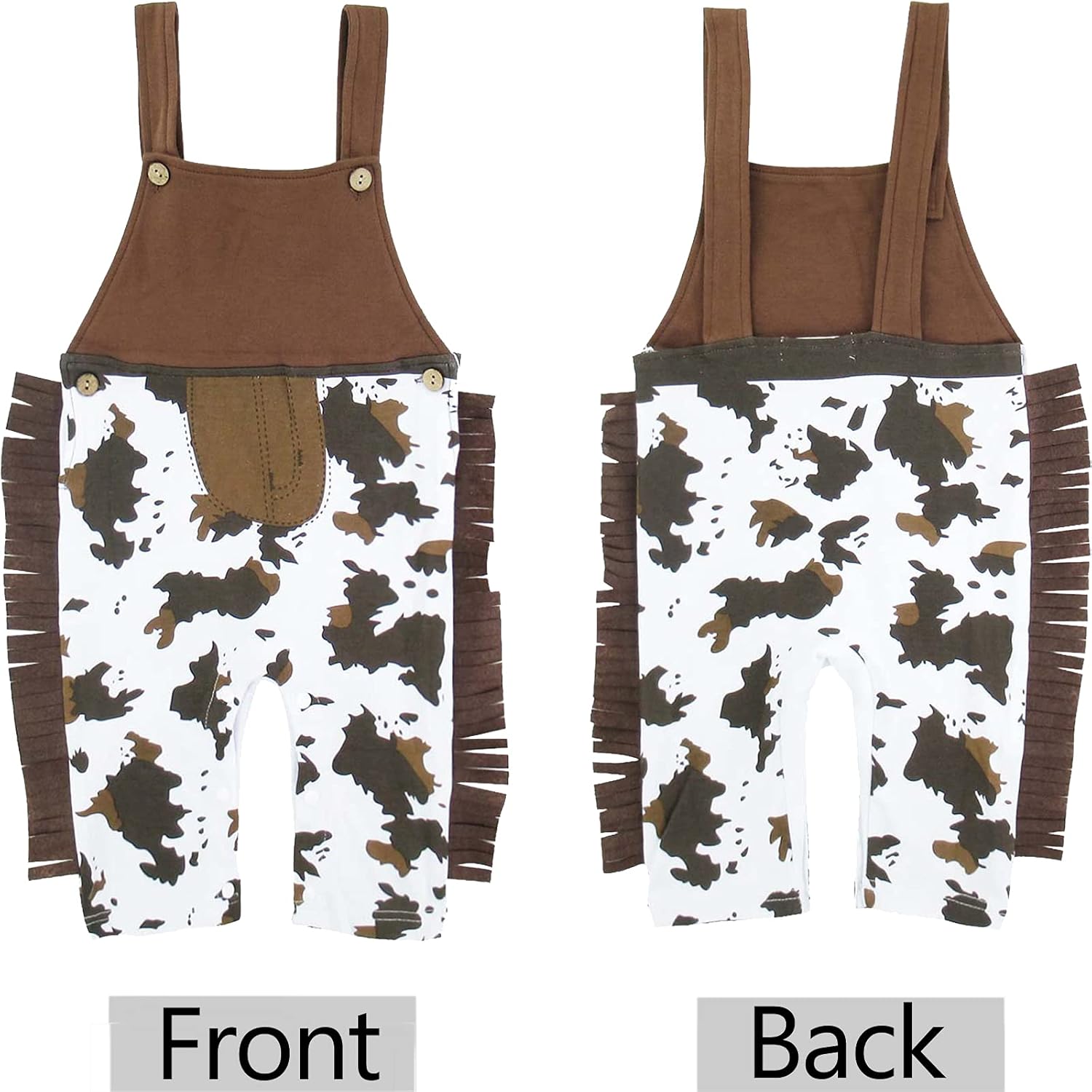 COSLAND 3pc Baby and Toddler Boys Cowboy Outfit - Halloween Kids Themes