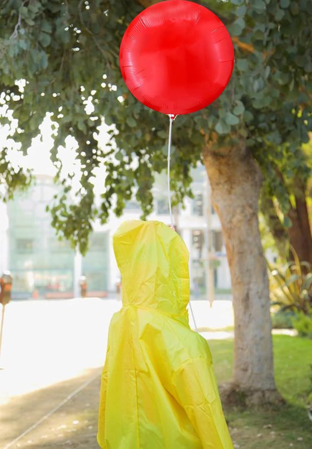 Men Women Yellow Halloween Costume Reusable Balloon Kit