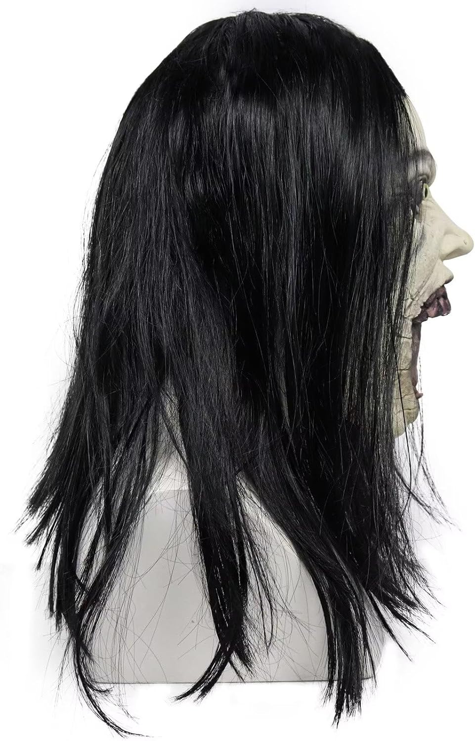 Horror Mask Womens Latex Cepyotic Demon Wigs