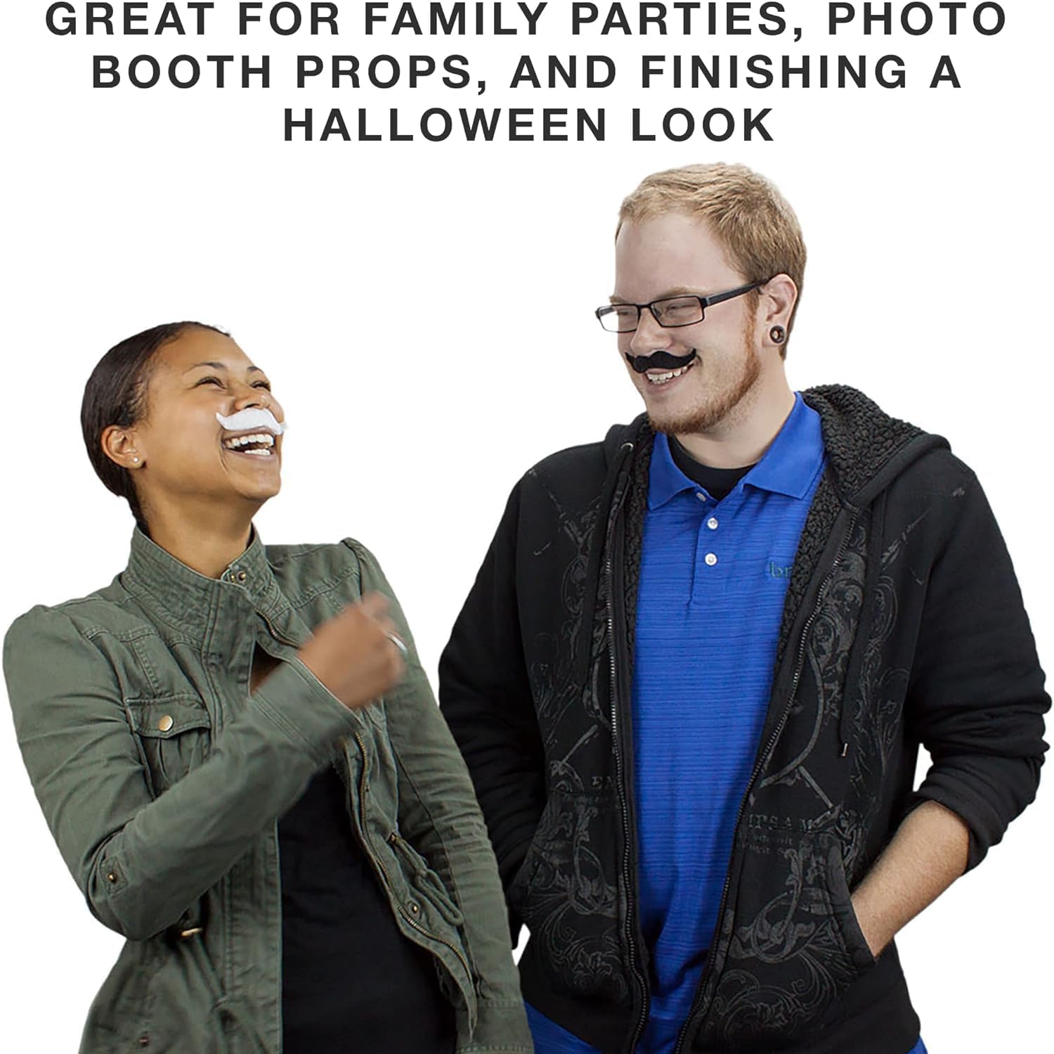 10 Face Mustaches The Perfect Assortment for Halloween costumes