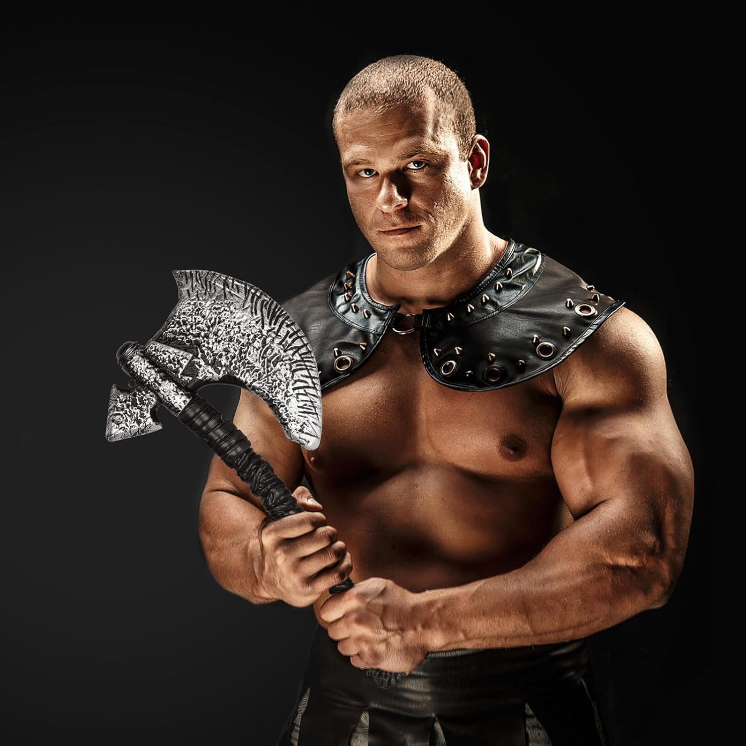 Legend of the Frostbyte Viking Axe Prop for Halloween - PlasticFake Axe Costumes