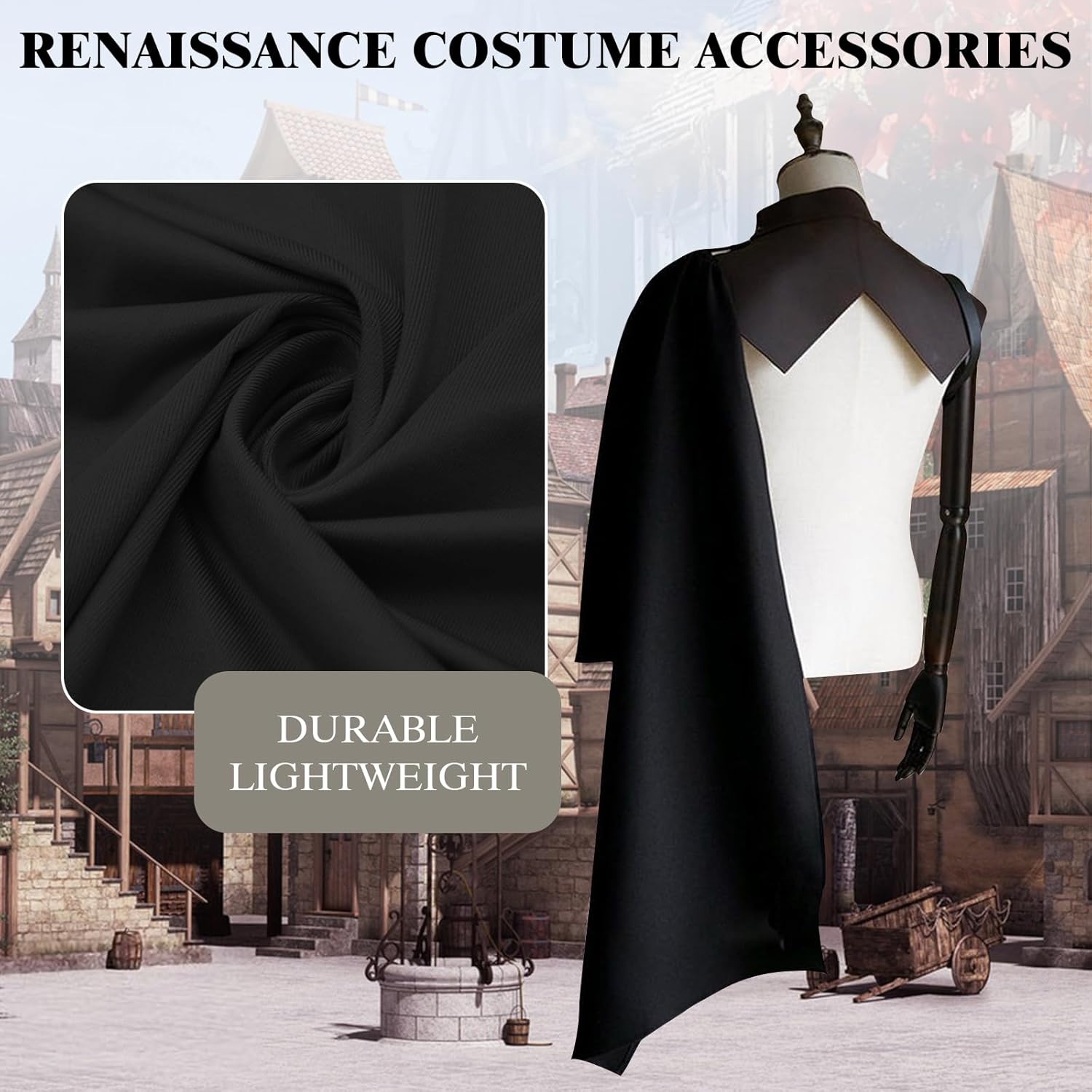 Medieval Half Cape