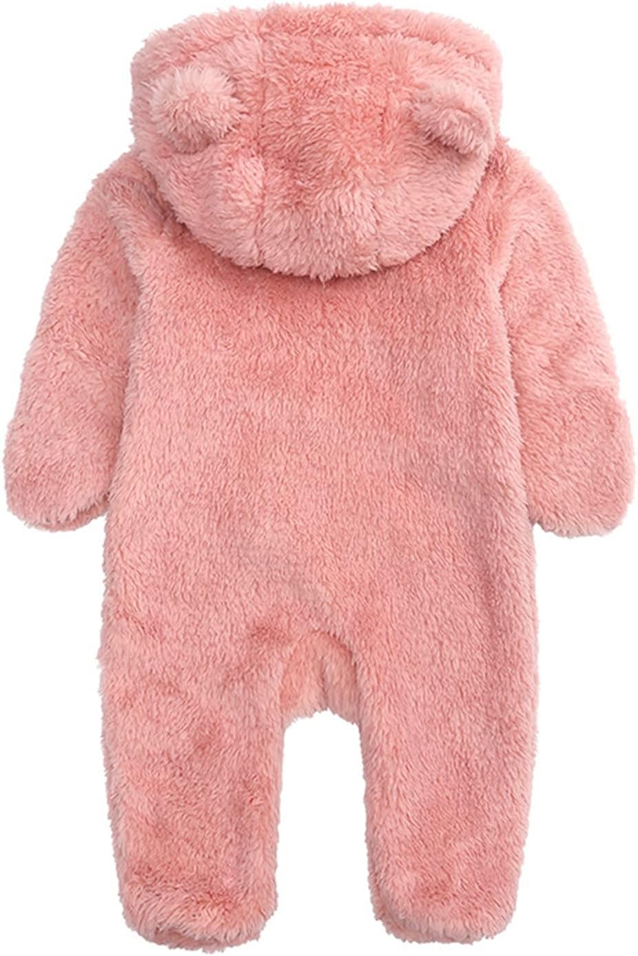 AMIMOJY Boys fleece romper