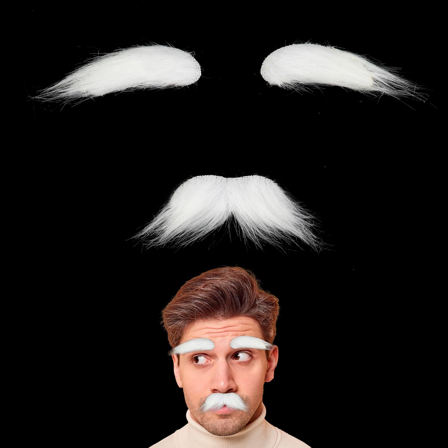 Grandpa Mustache 100 Days Halloween Party Makeover