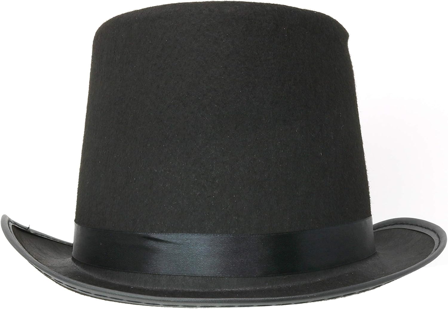 SkeletEE Black Felt Top Hat - Tuxedo Magician Costume