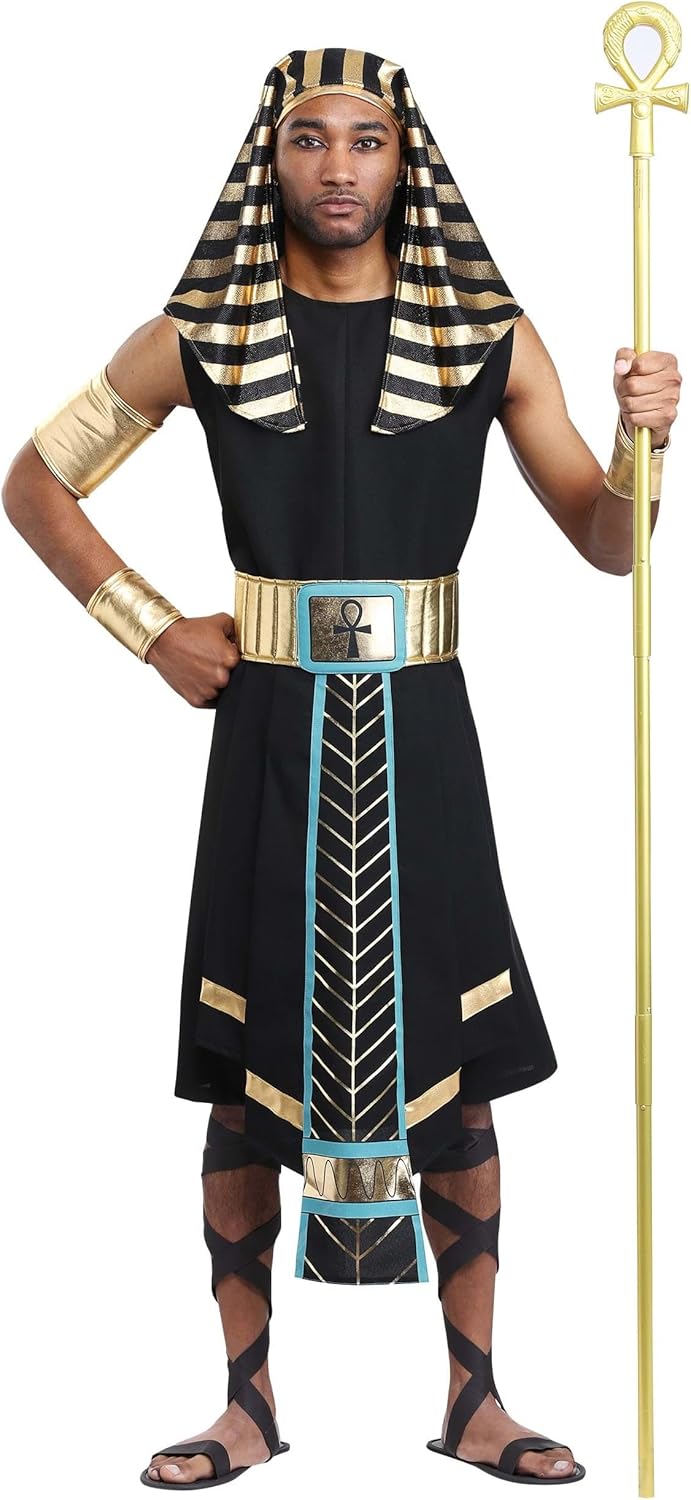 Mens Plus Size Dark Pharaoh Costume