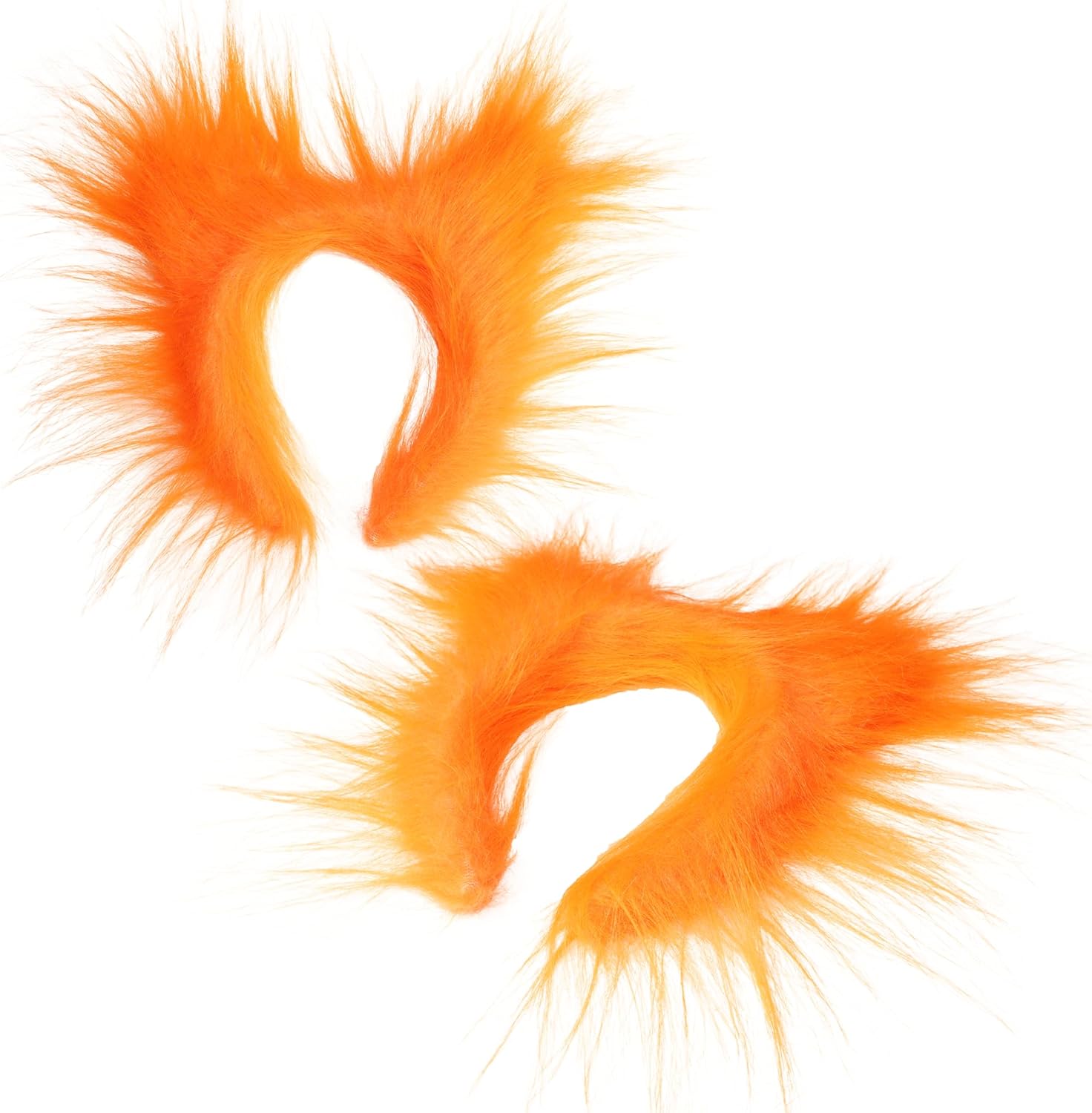 Fox Ears Headband Tail Paw Gloves Set