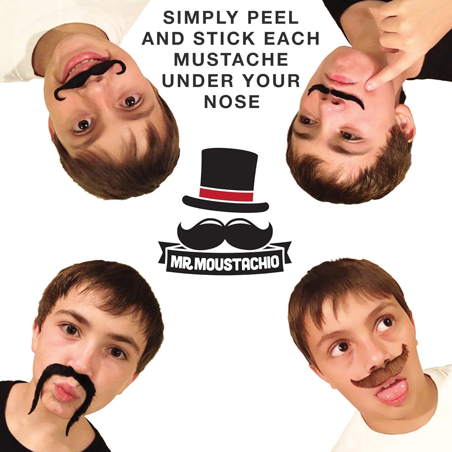 10 Face Mustaches The Perfect Assortment for Halloween costumes