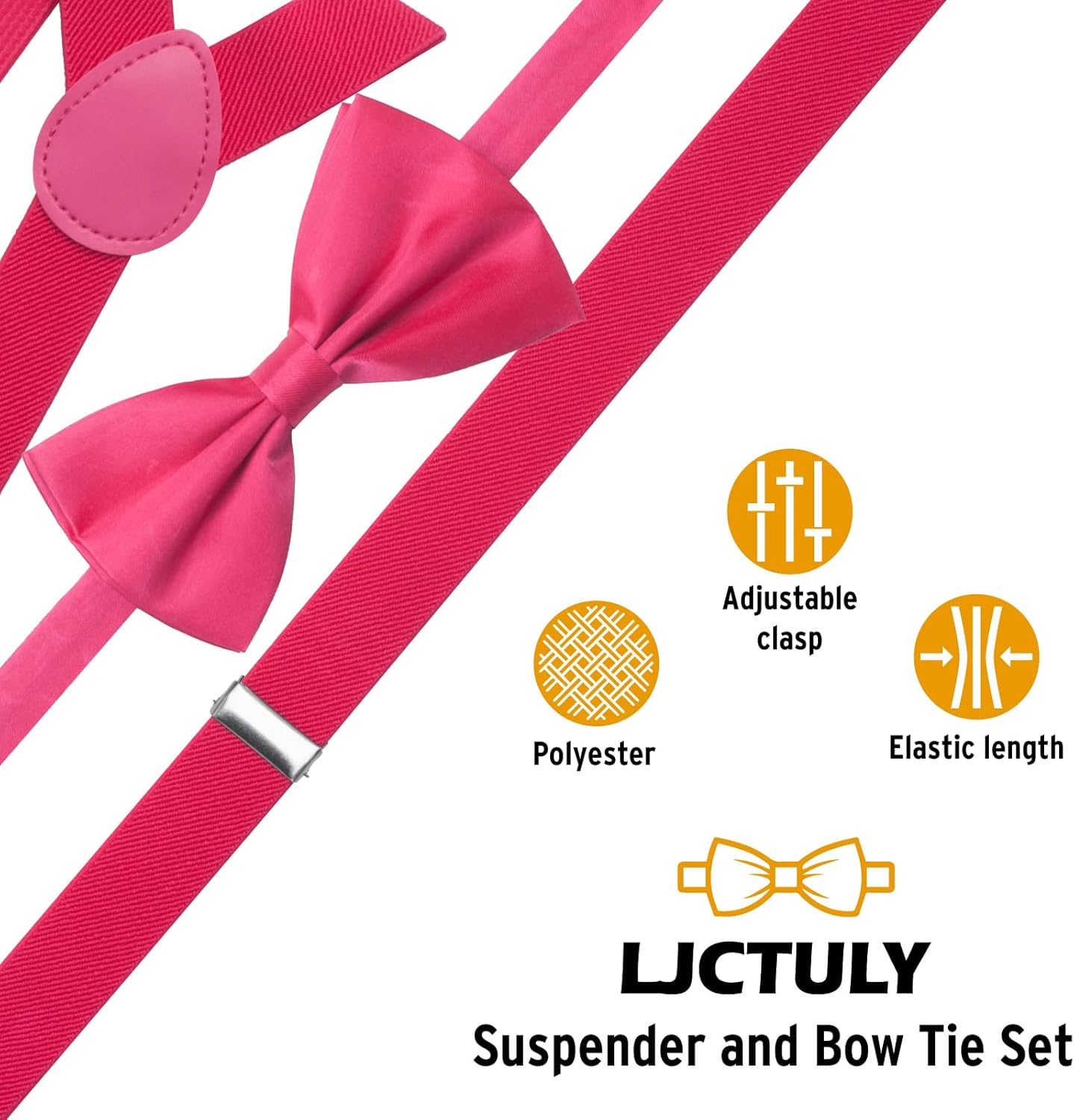Stylish Suspenders Bow Ties Set for Boys Girls