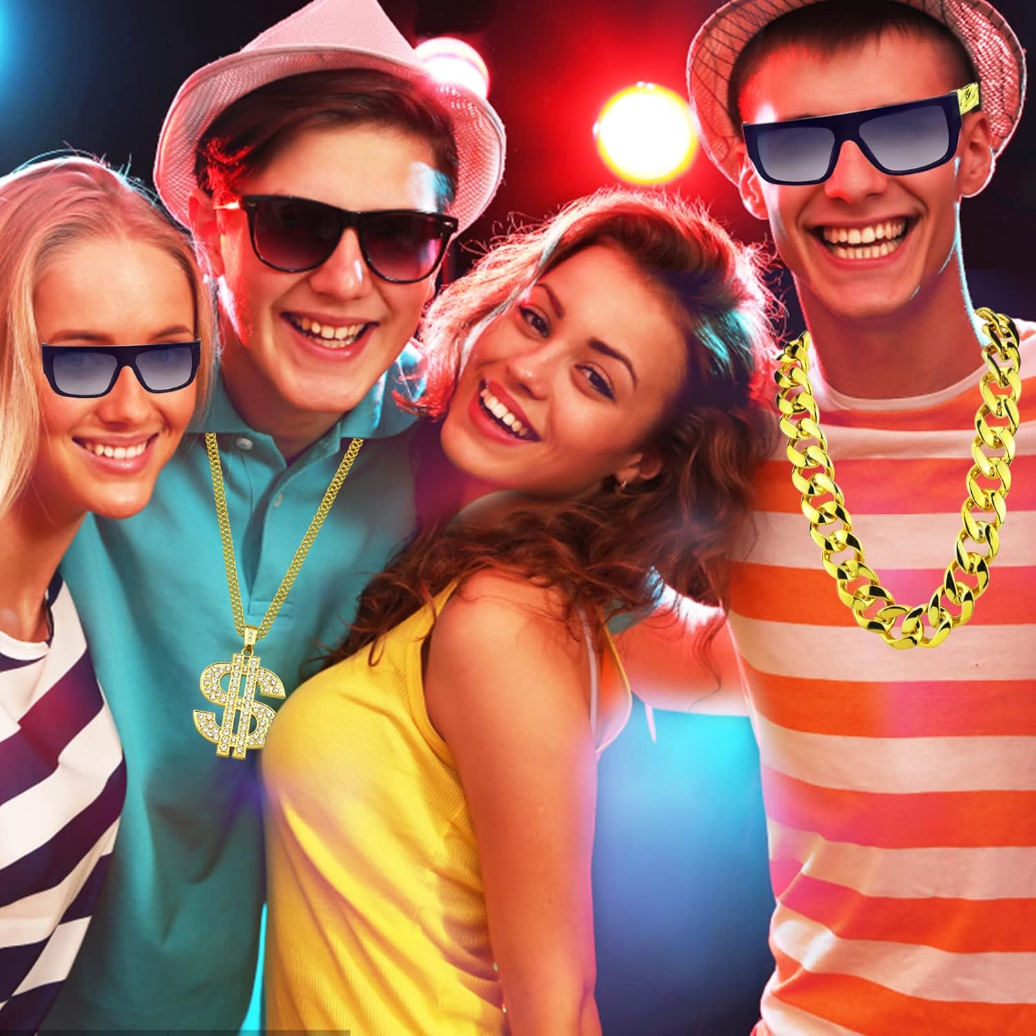 Classic 80s Hip Hop Costume Kit for Rappers More