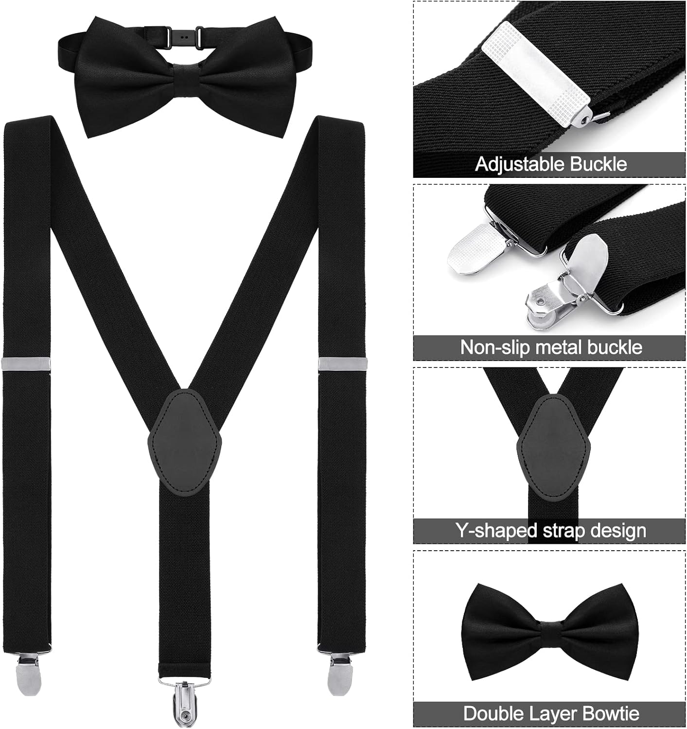 Eurzom 3-Piece Nerd Costume Set - Cuteness