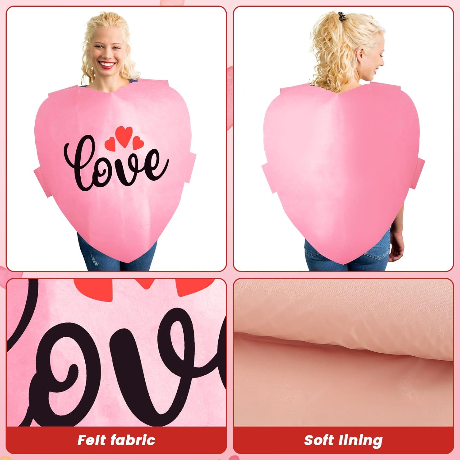 Valentines Heart Costume for Cosplay