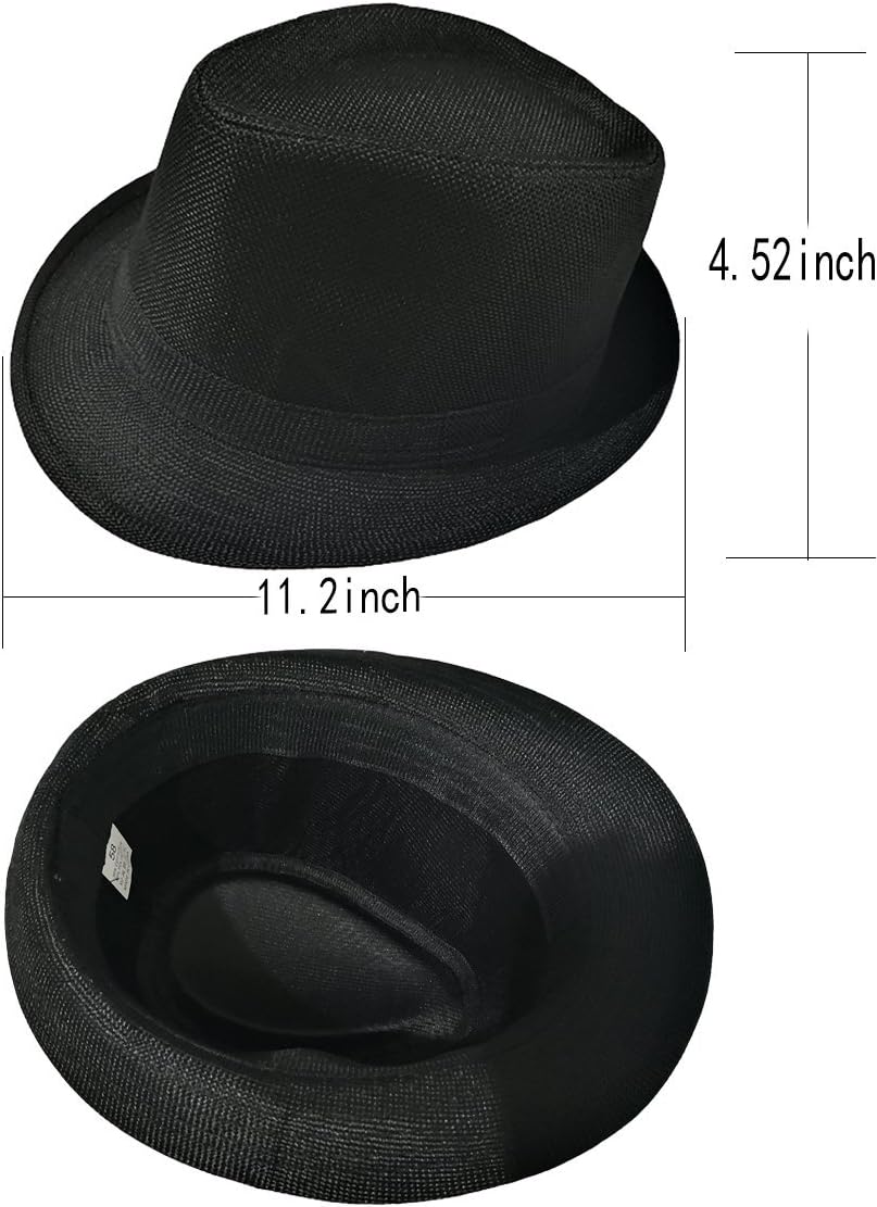 GCFIYPP 1920s Gangster Hat Set