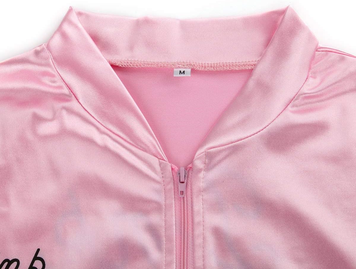 CISSTEC 1950s Pink Satin Jacket