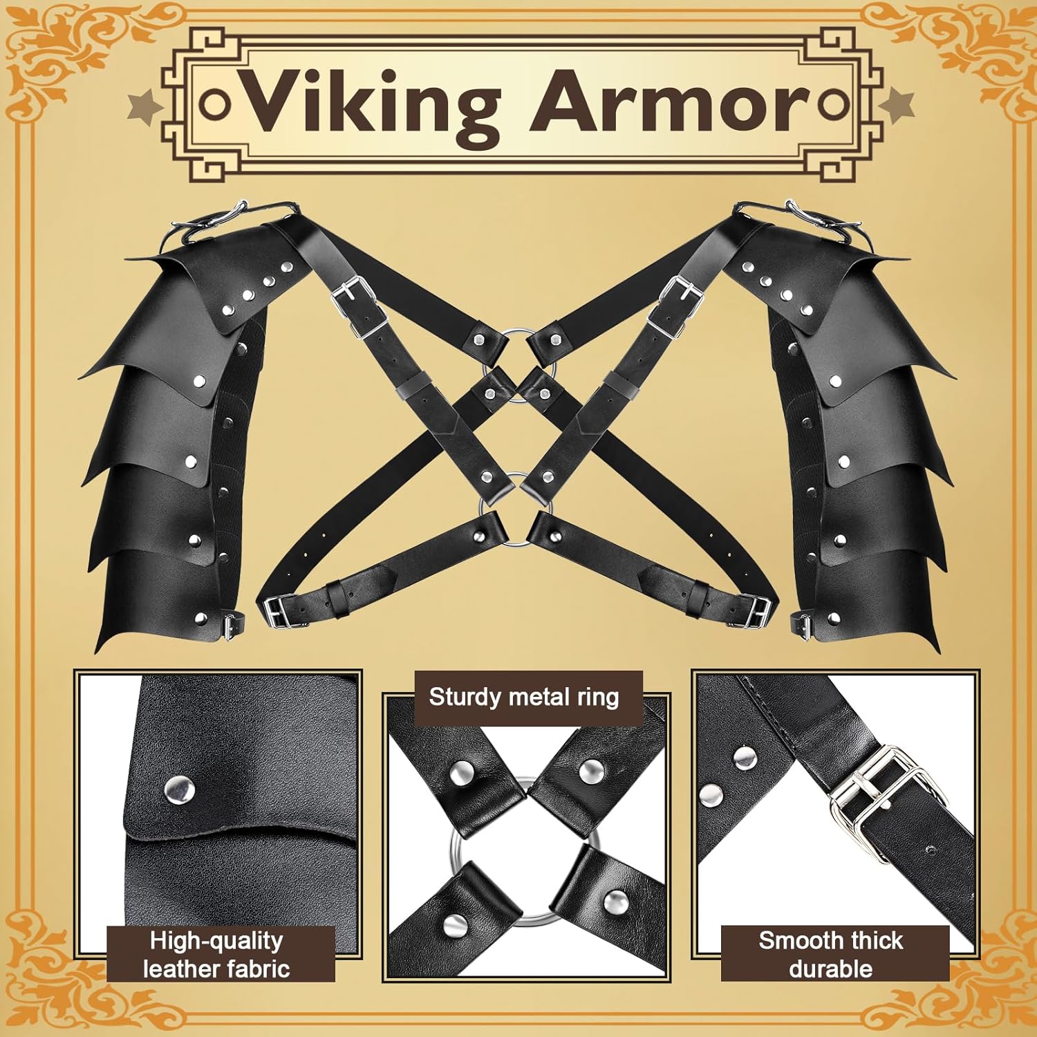 Mens Medieval Pirate Set Armor Reconstruction