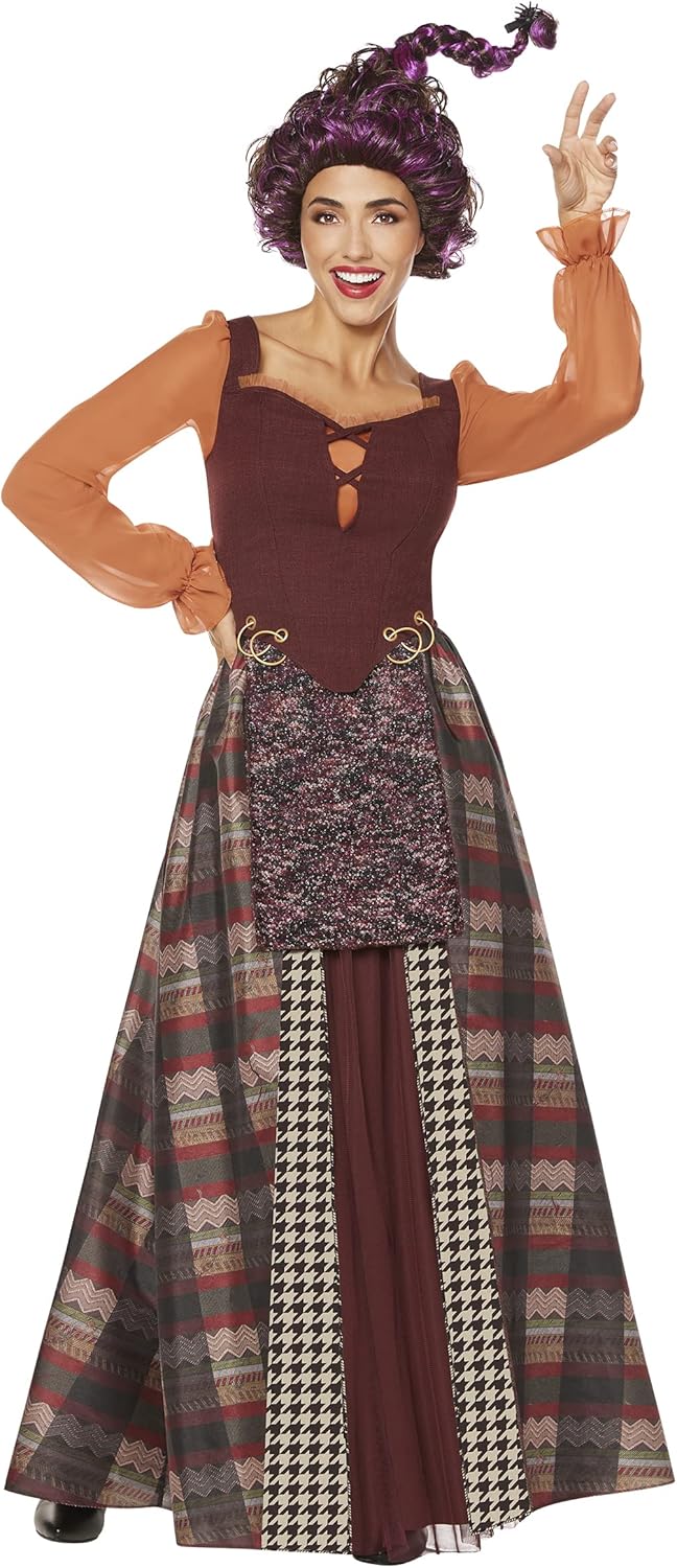 Spirit Halloween Mary Sanderson Witch costume Hocus Pocus Adult Medium