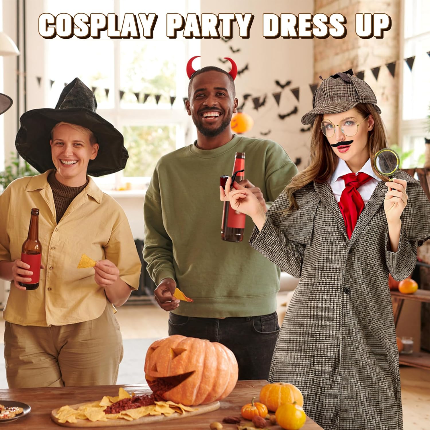 Horolam detective costume accessories set