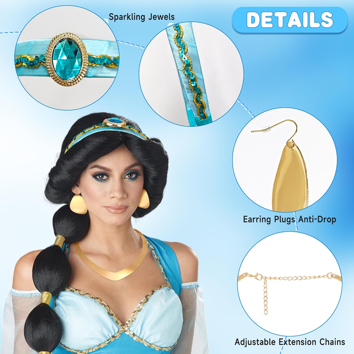 Royal Princess Costume Accessories Set