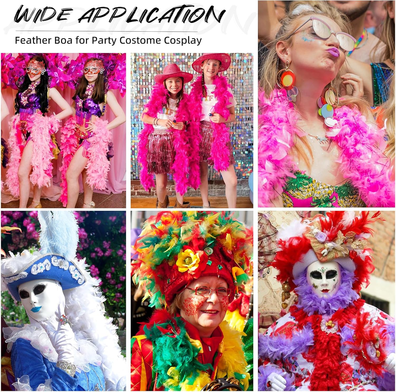 80g Feather Boa for DIY