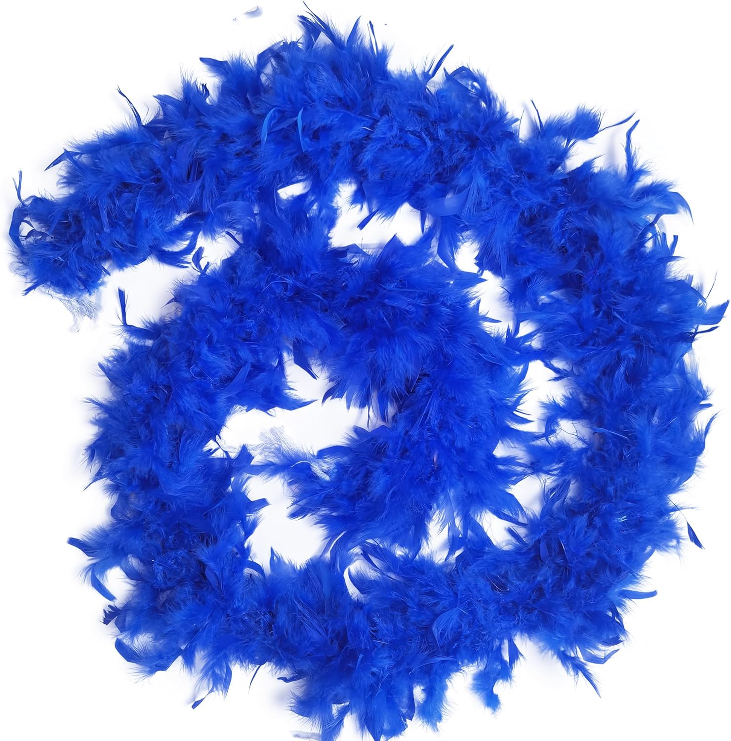 Happy Feather 60g Turkey Chandelle Feather Boa for Women
