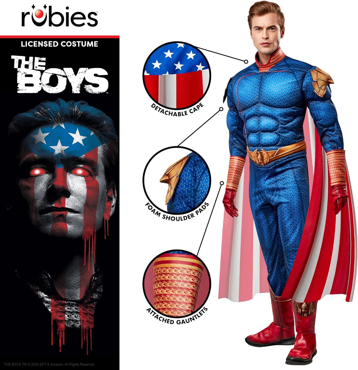 Rubies Mens The Boys Homelander Deluxe Costume