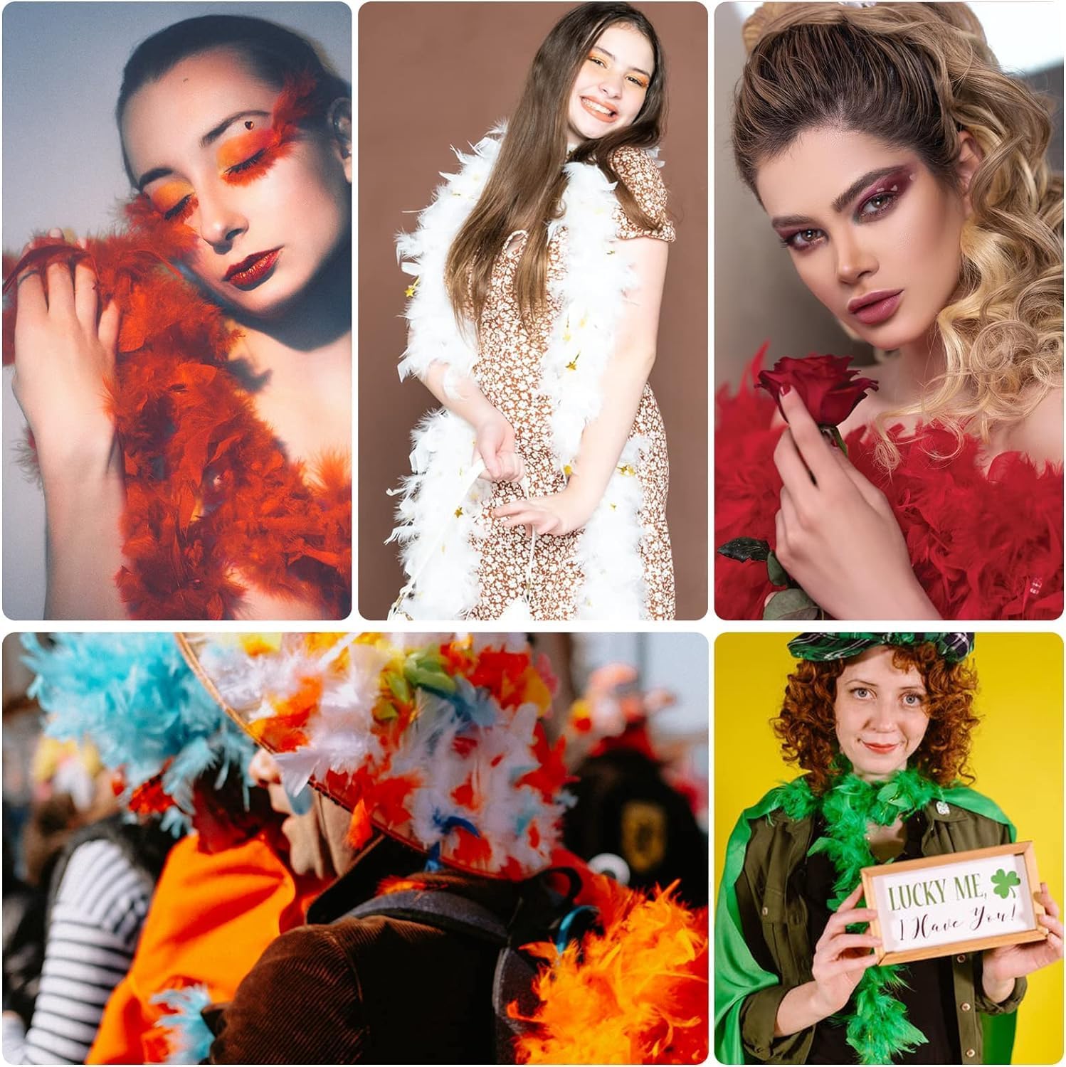 High-Quality Feather Boa for Parties