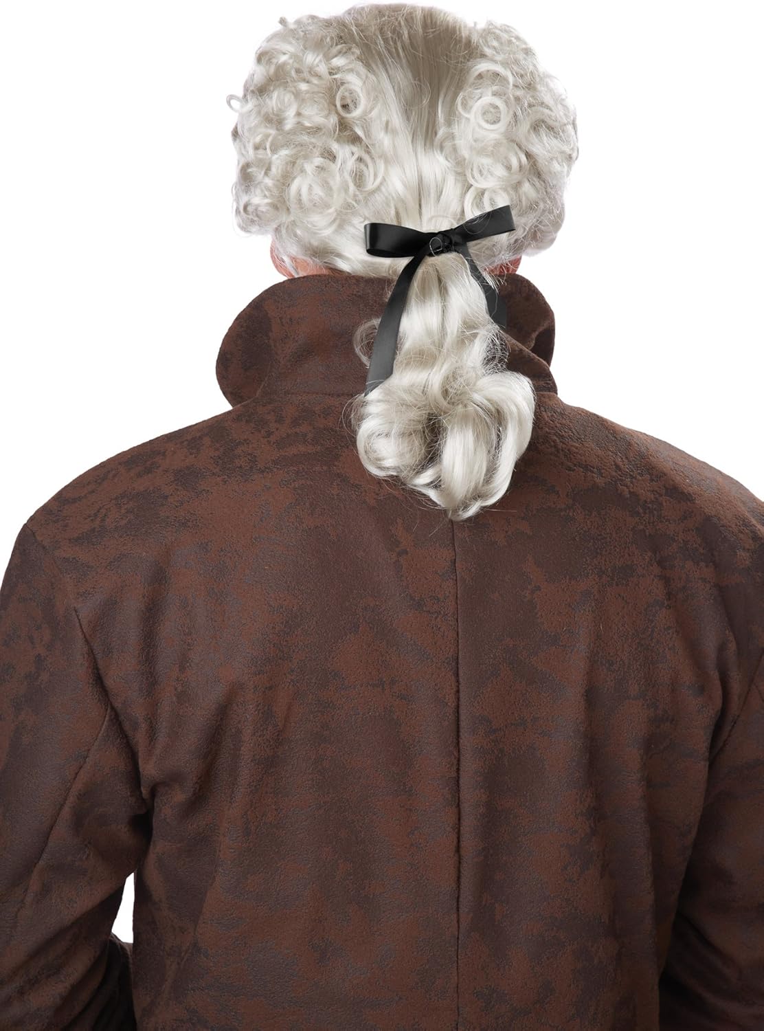 California Costumes Mens 18th Century Peruke Wig