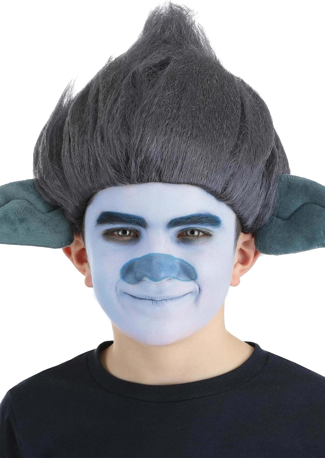 Trolls Branch Costume Makeup Kit for Kids Blue