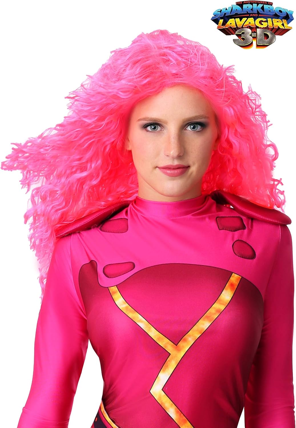 Fun Costumes Womenshra - officially licensed Lavagirl Pink Wig