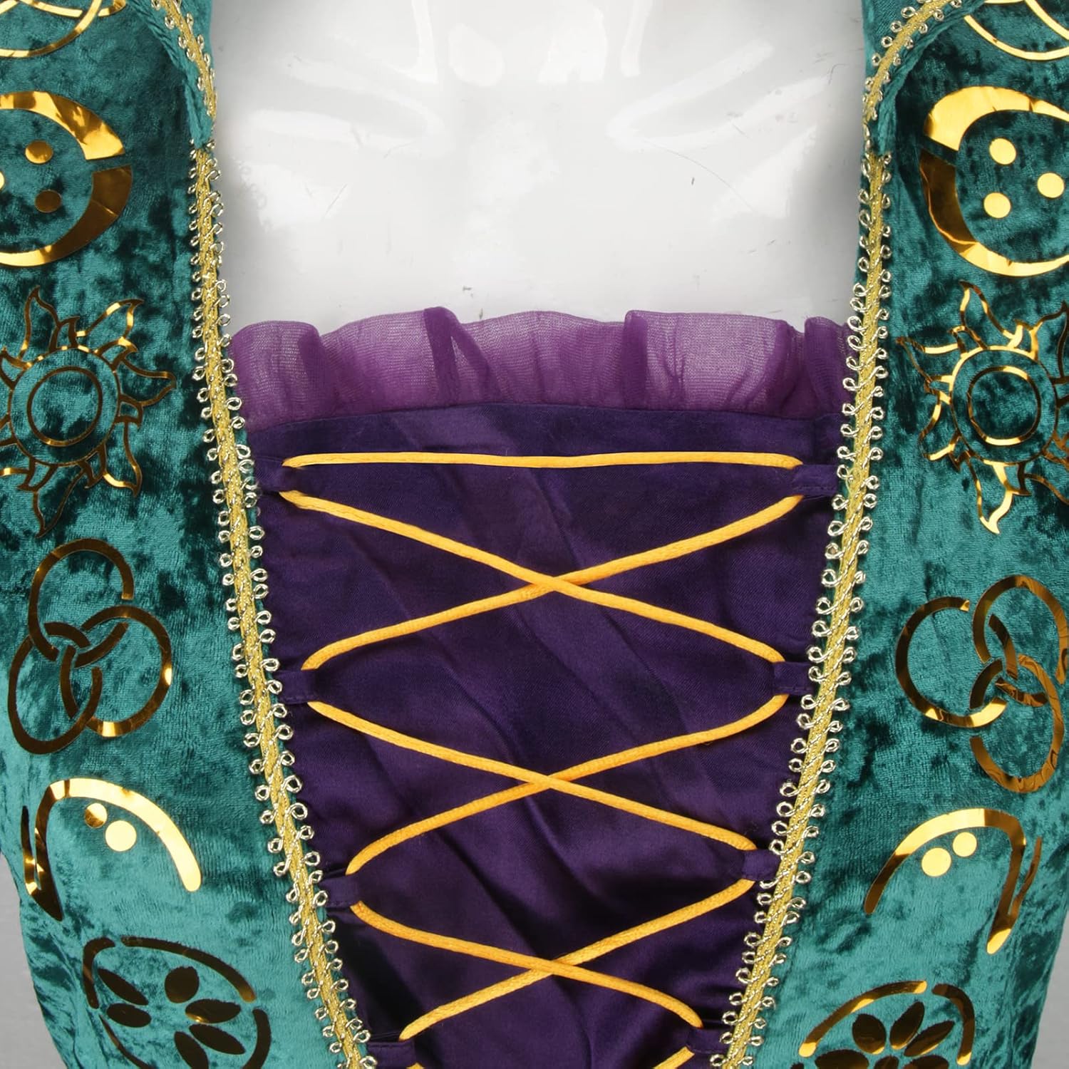 AMNPOLEN Winifred Sanderson Halloween Costume Dress