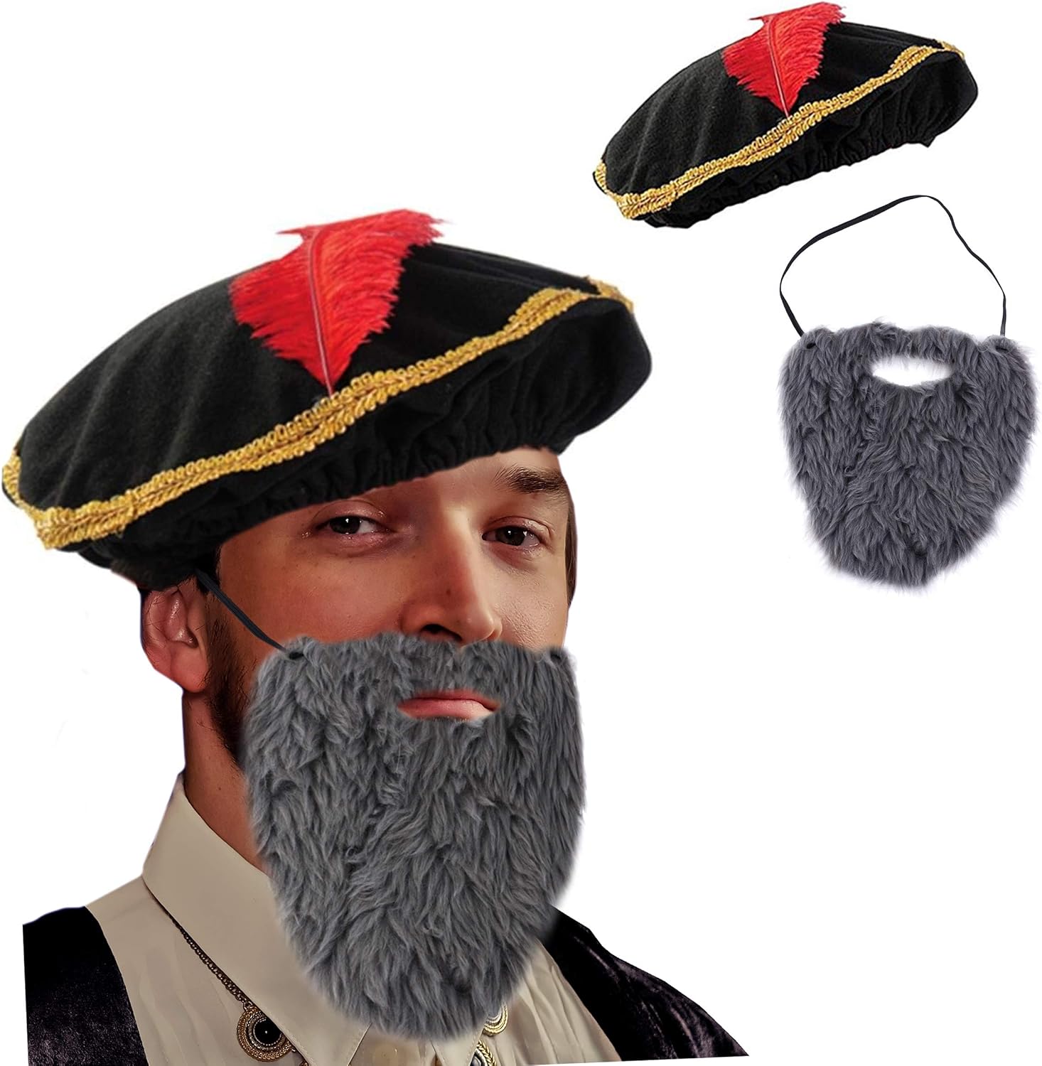 Tigerdoe Renaissance Hat Set