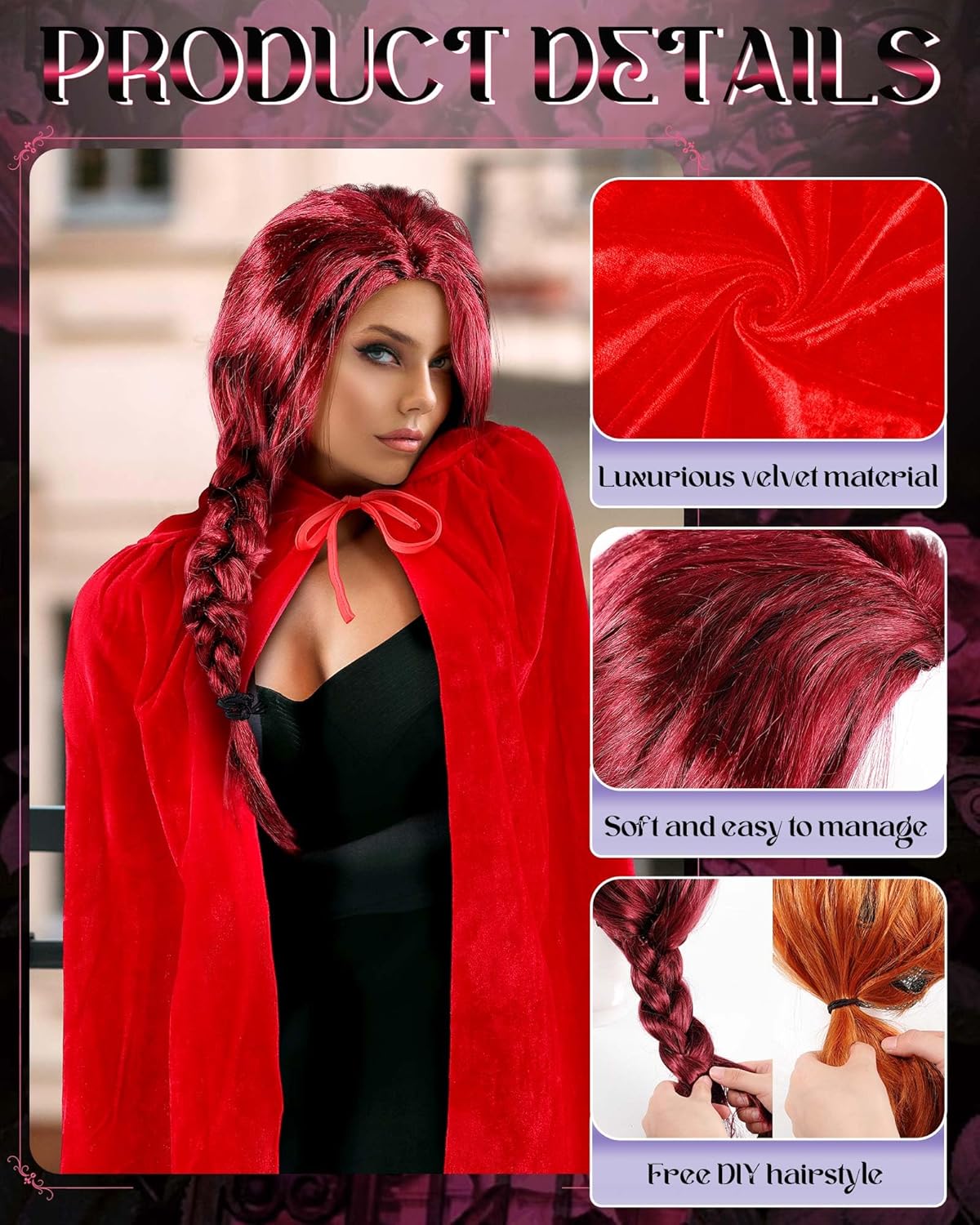 Halloween Witch Costume Set Family-friendly Cosplay