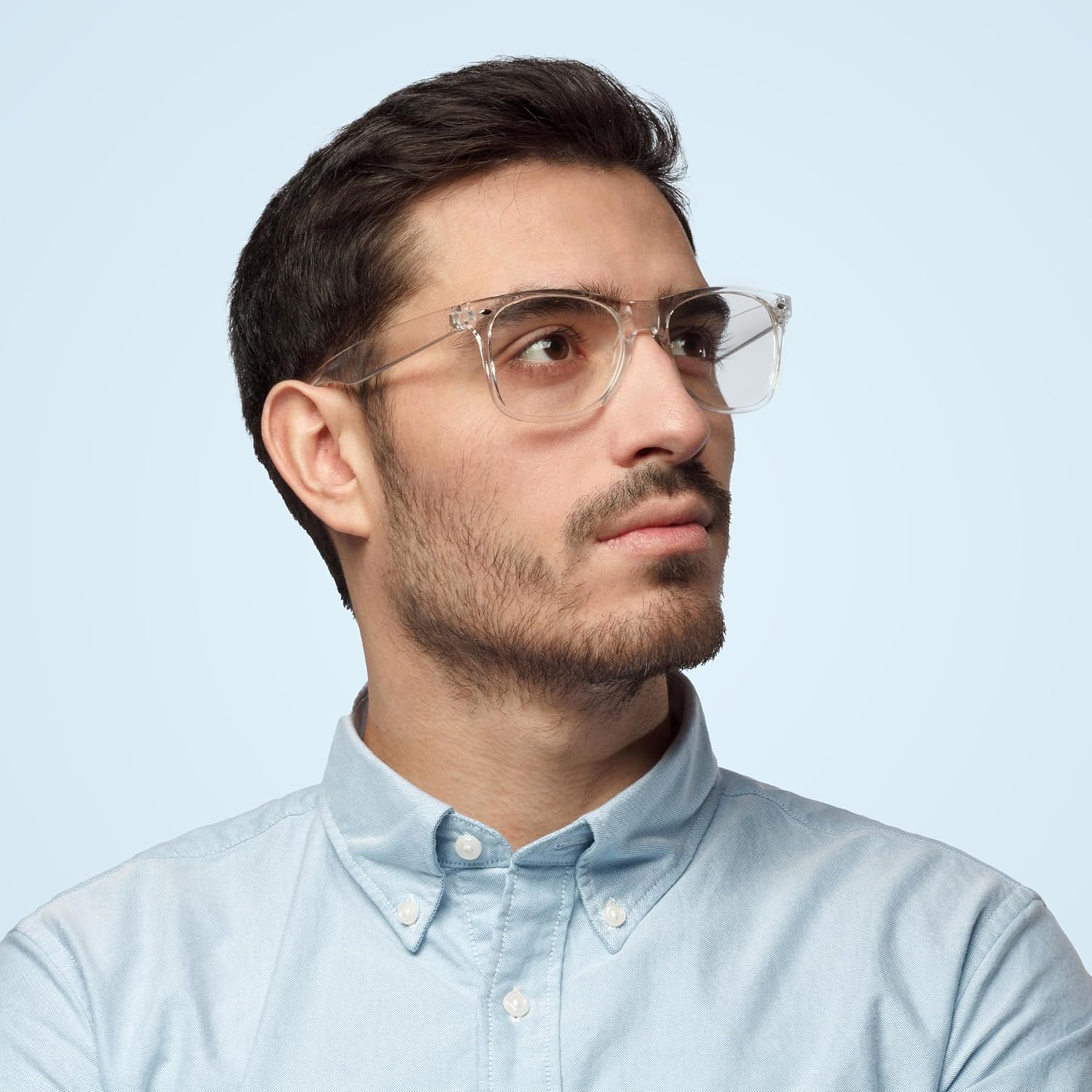 Spooktacular Transparent Nerd Glasses