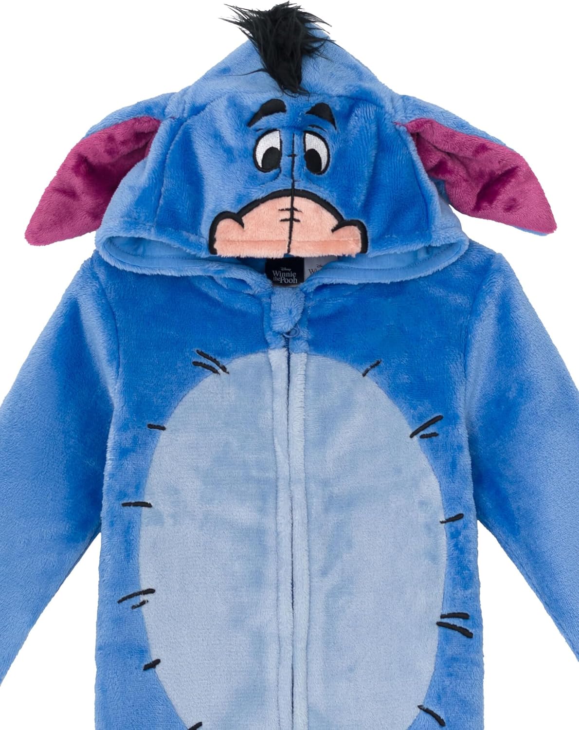 Disney Winnie the Pooh Eeyore Fleece Zip-Up Coverall