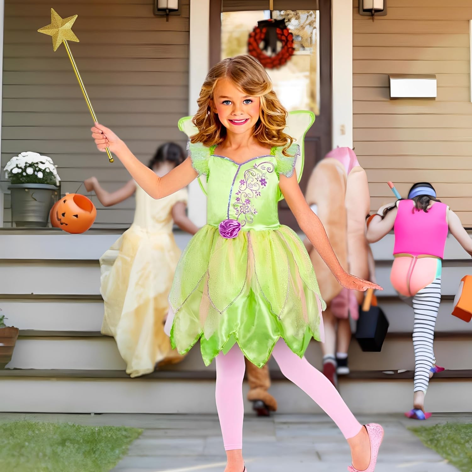 Amscan 15-inch Gold Glitter Wand