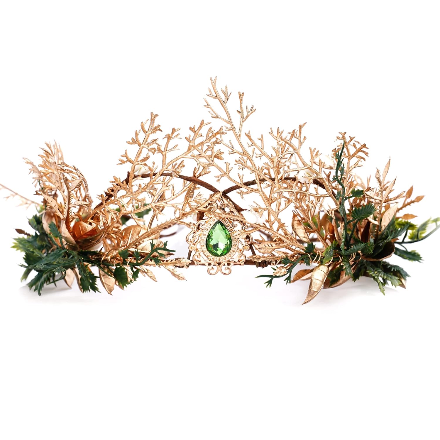 Mostory Handmade Ethereal Fairy Crown for MenAdjustableUnique Design