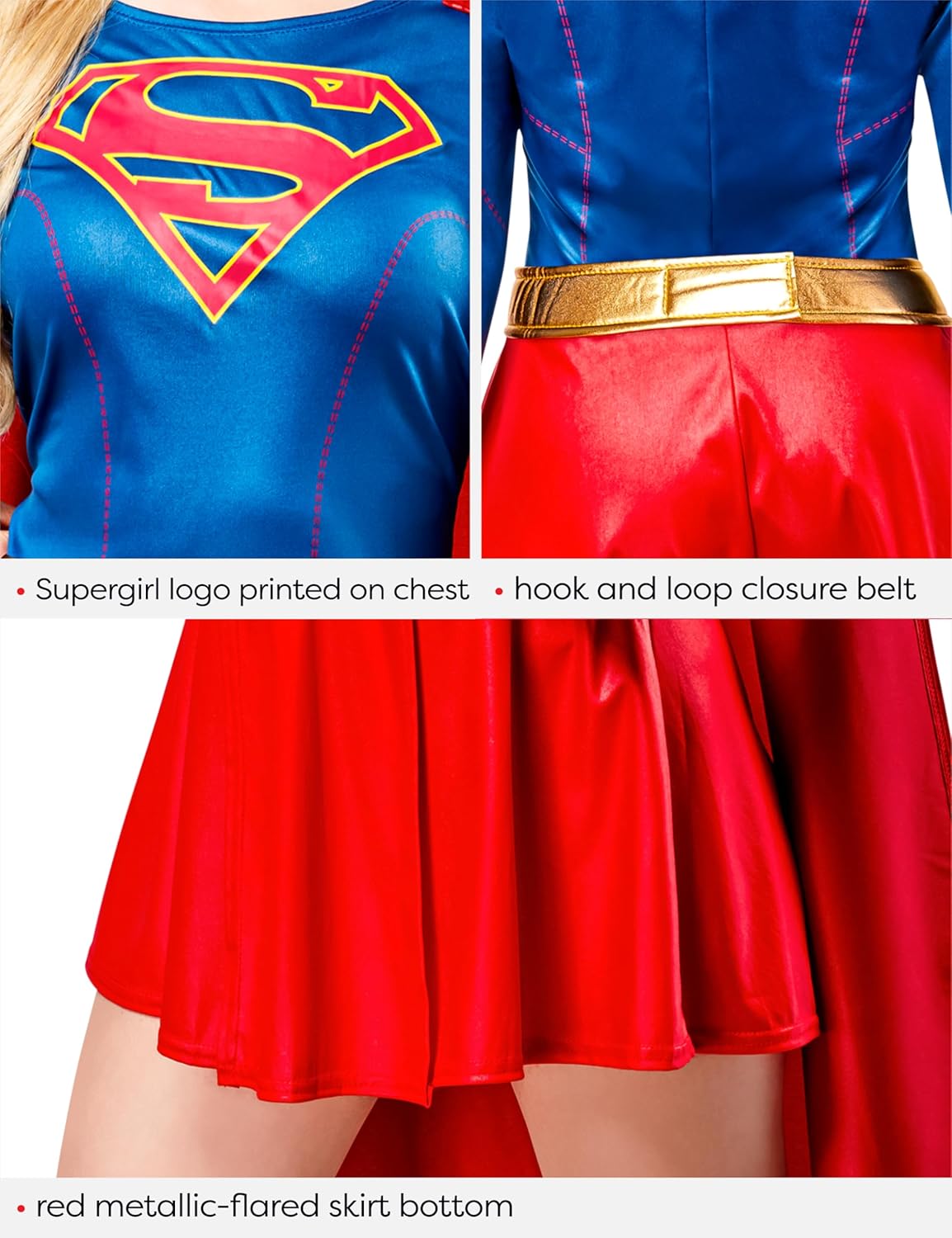 Rubies Costume Womens Supergirl Dress