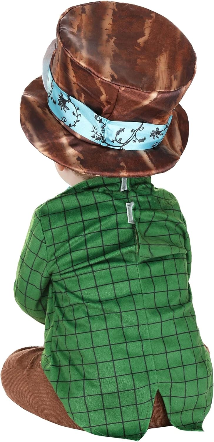 Deluxe infant boys Mad Hatter costume for Halloween adventures in Wonderland
