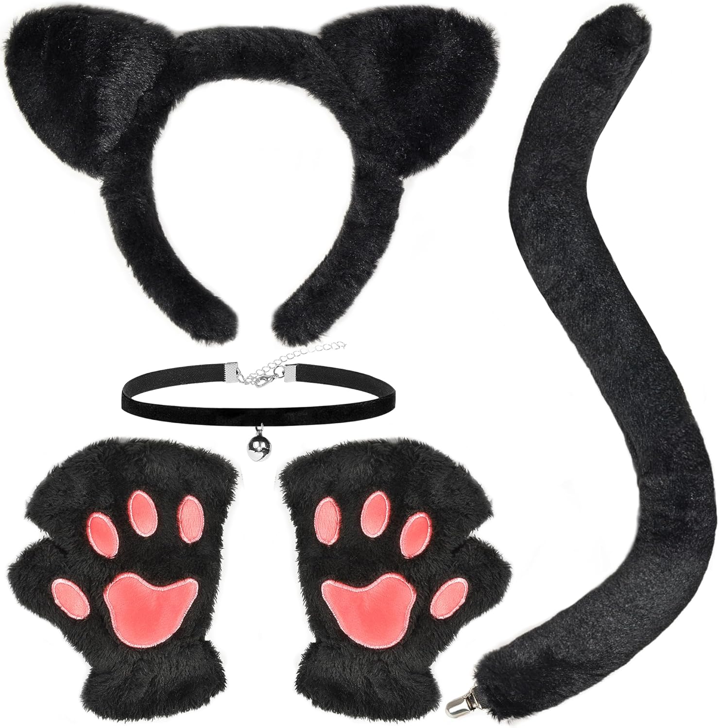 Black Cat Halloween Costume for Women