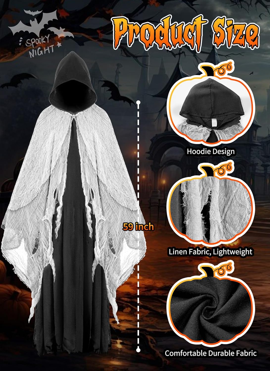 Scary Halloween Spooktacular Development Cloak